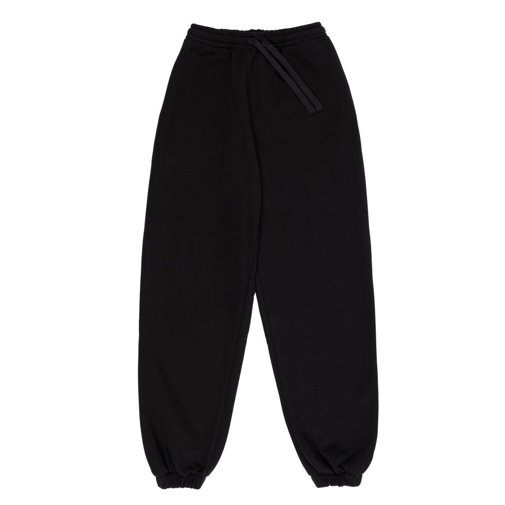 BLACK REGULAR SWEATPANTS